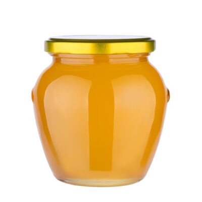 Tasty honey pot preserved glass jar full honey isolated white background 641010 870 ezgif.com avif to jpg converter